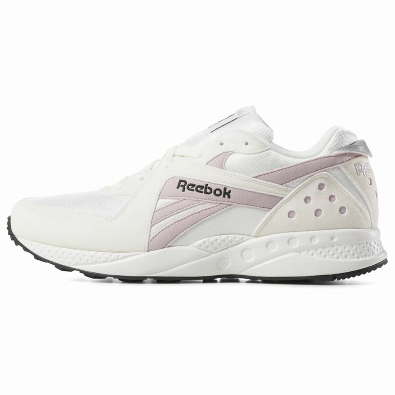Tenisi Reebok Pyro Barbati Albi/Gri Romania WP2842NU